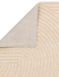 Hugo Sand Geometric Hand-Tufted Wool Rug - Image 5