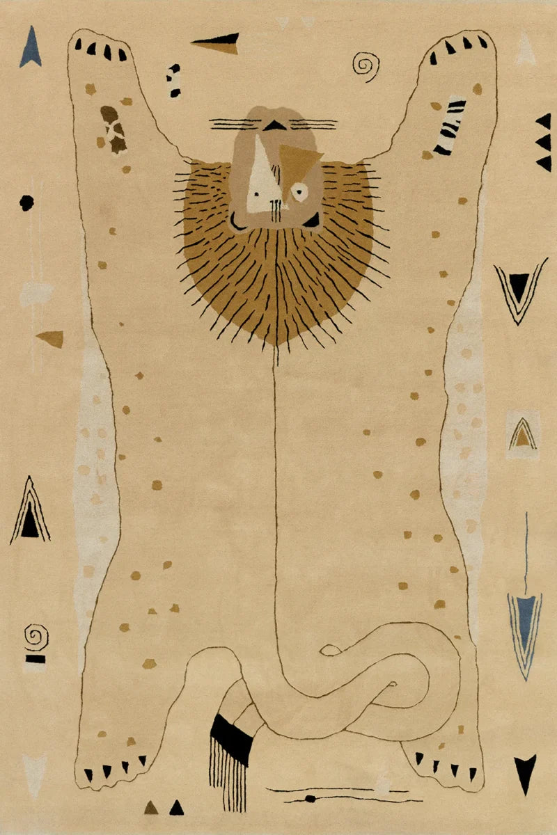 Hunter Abstract Hand-Tufted Wool Rug - Image 2