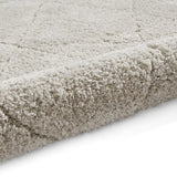 Ideal Cloud Silver Ripple Plush Shag Rug - Image 2