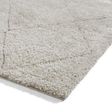 Ideal Cloud Silver Ripple Plush Shag Rug - Image 4