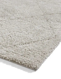 Ideal Cloud Silver Ripple Plush Shag Rug - Image 4