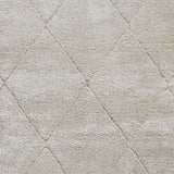 Ideal Cloud Silver Ripple Plush Shag Rug - Image 5