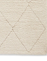 Ideal Pearl Cream Ripple Plush Shag Rug - Image 3