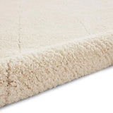 Ideal Pearl Cream Ripple Plush Shag Rug - Image 6