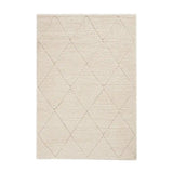 Ideal Pearl Cream Ripple Plush Shag Rug - Image 7