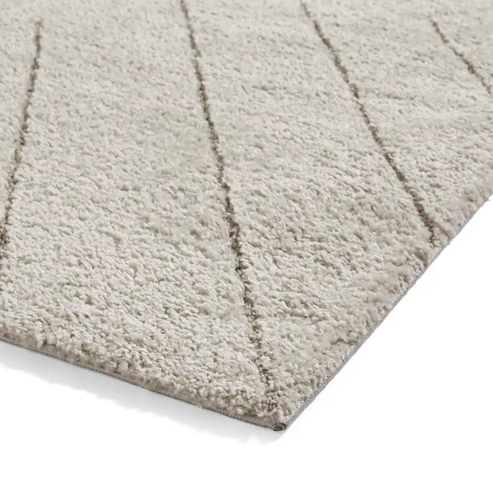 Ideal Sterling Silver Ripple Plush Shag Rug - Image 4