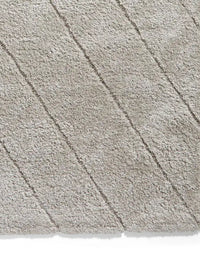 Ideal Sterling Silver Ripple Plush Shag Rug - Image 5