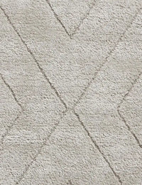 Ideal Sterling Silver Ripple Plush Shag Rug - Image 6