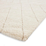 Ideal Vanilla Cream Ripple Plush Shag Rug - Image 5