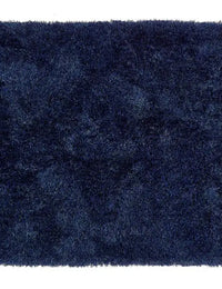 Indigo Solid Plush Shag Rug - Image 5