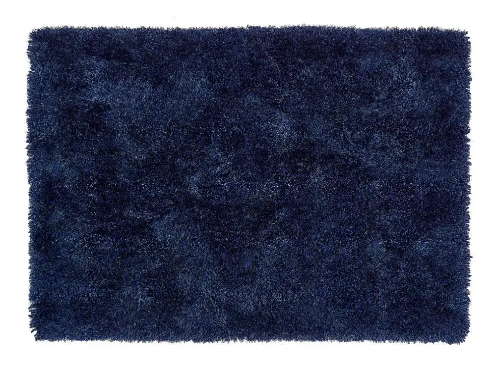 Indigo Solid Plush Shag Rug - Image 5