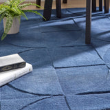Infinity Geometric Hand-Tufted Wool Rug - Image 3