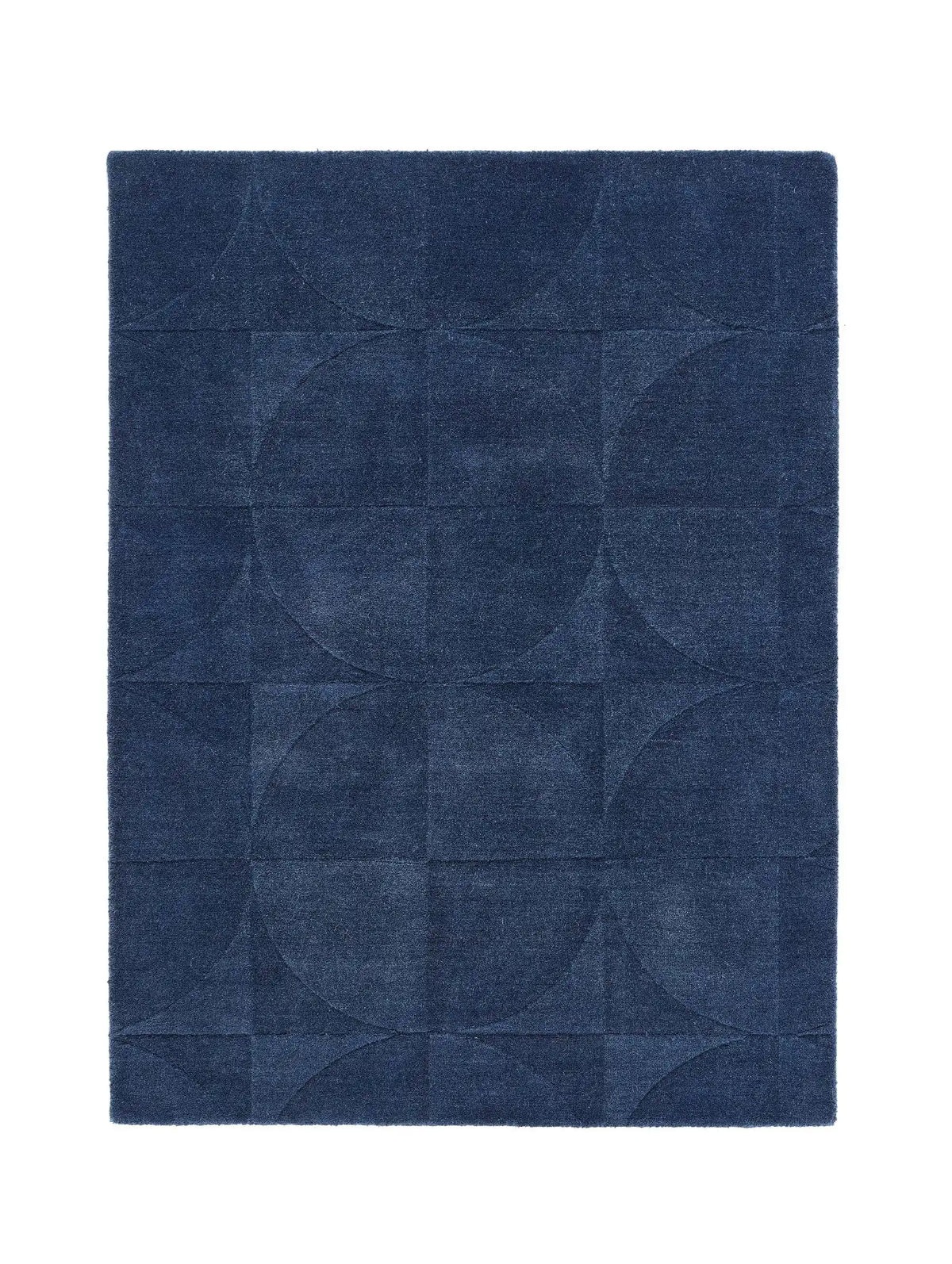 Infinity Geometric Hand-Tufted Wool Rug - Image 4