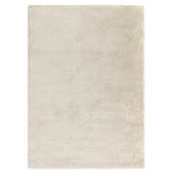 Ivory Solid Plush Shag Rug - Image 6