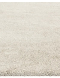 Ivory Solid Plush Shag Rug - Image 7