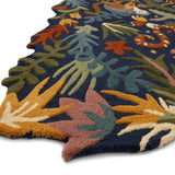 Jungle Floral Hand-Tufted Wool Rug - Image 2