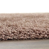 Latte Solid Plush Shag Rug - Image 5