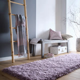 Lavender Solid Plush Shag Rug - Image 2