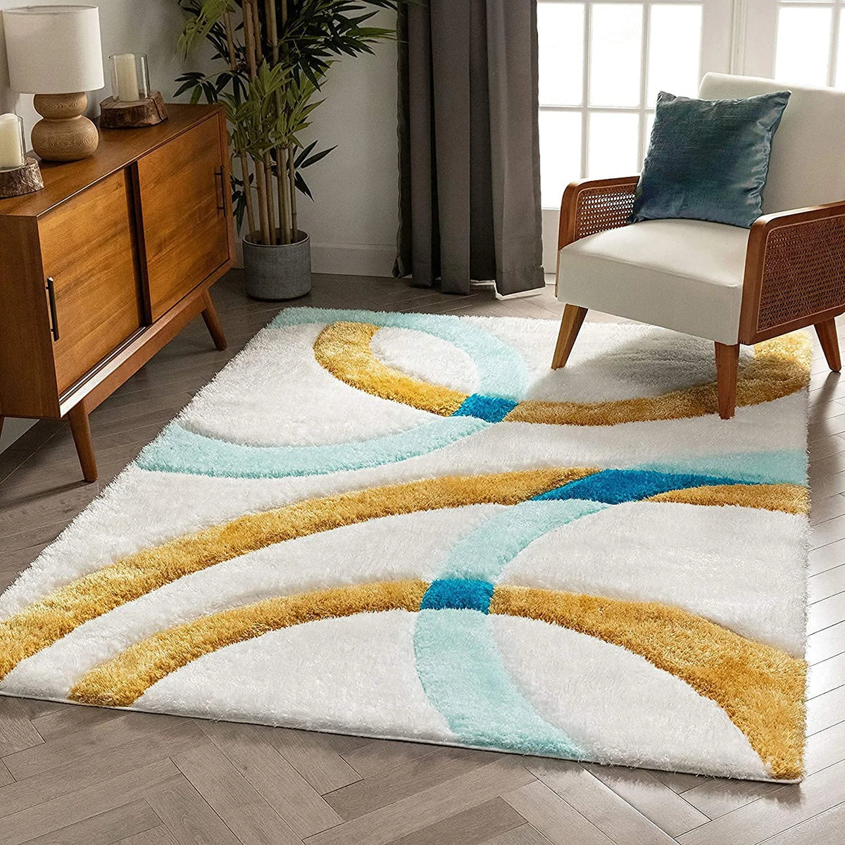 Lavish D Plush Shag Rug - Image 4