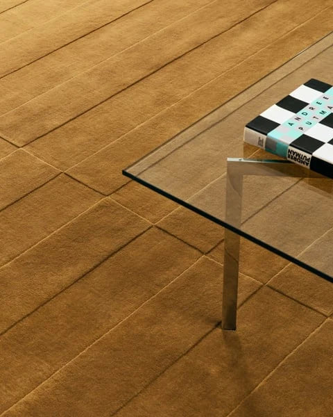 Leo Geometric Hand-Tufted Wool Rug - Image 5