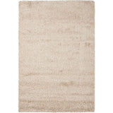 Light Beige Solid Plush Shag Rug - Image 3