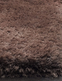 Light Brown Solid Plush Shag Rug - Image 3