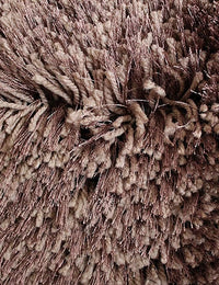 Light Brown Solid Plush Shag Rug - Image 6
