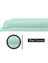 Lime Faux Rabbit Fur Rug - Image 6