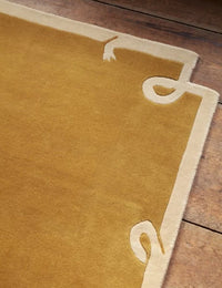 Loops Irregular Hand-Tufted Wool Rug - Image 2