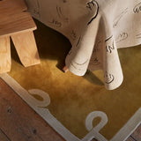 Loops Irregular Hand-Tufted Wool Rug - Image 3