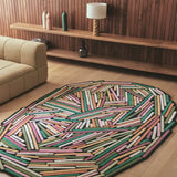 Macy Irregular Hand-Tufted Wool Rug - Image 1