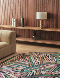 Macy Irregular Hand-Tufted Wool Rug - Image 4