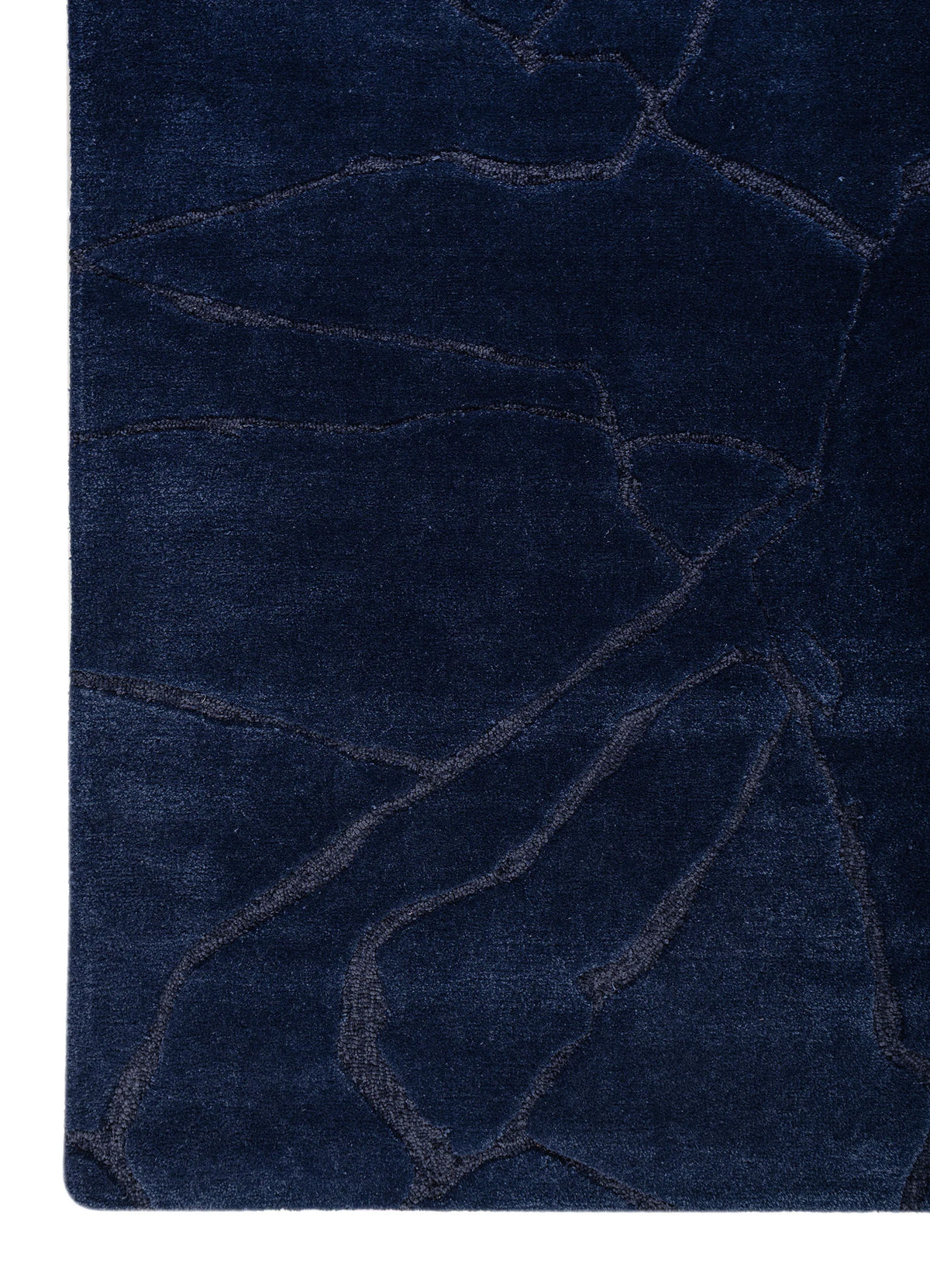 Marble Rug Viscose One-of-a-Kind Vintage Rug - Image 4