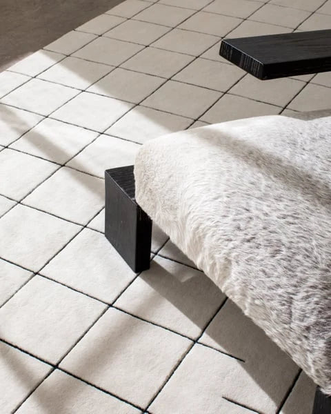 Marcos Geometric Hand-Tufted Wool Rug - Image 3