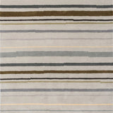 Metal Modern Hand-Tufted Wool Rug - Image 2