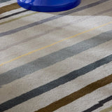Metal Modern Hand-Tufted Wool Rug - Image 4