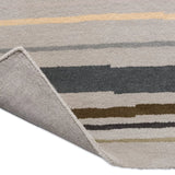 Metal Modern Hand-Tufted Wool Rug - Image 6