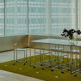Milano Geometric Hand-Tufted Wool Rug - Image 1
