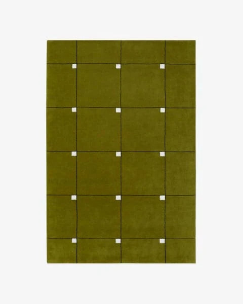 Milano Geometric Hand-Tufted Wool Rug - Image 3