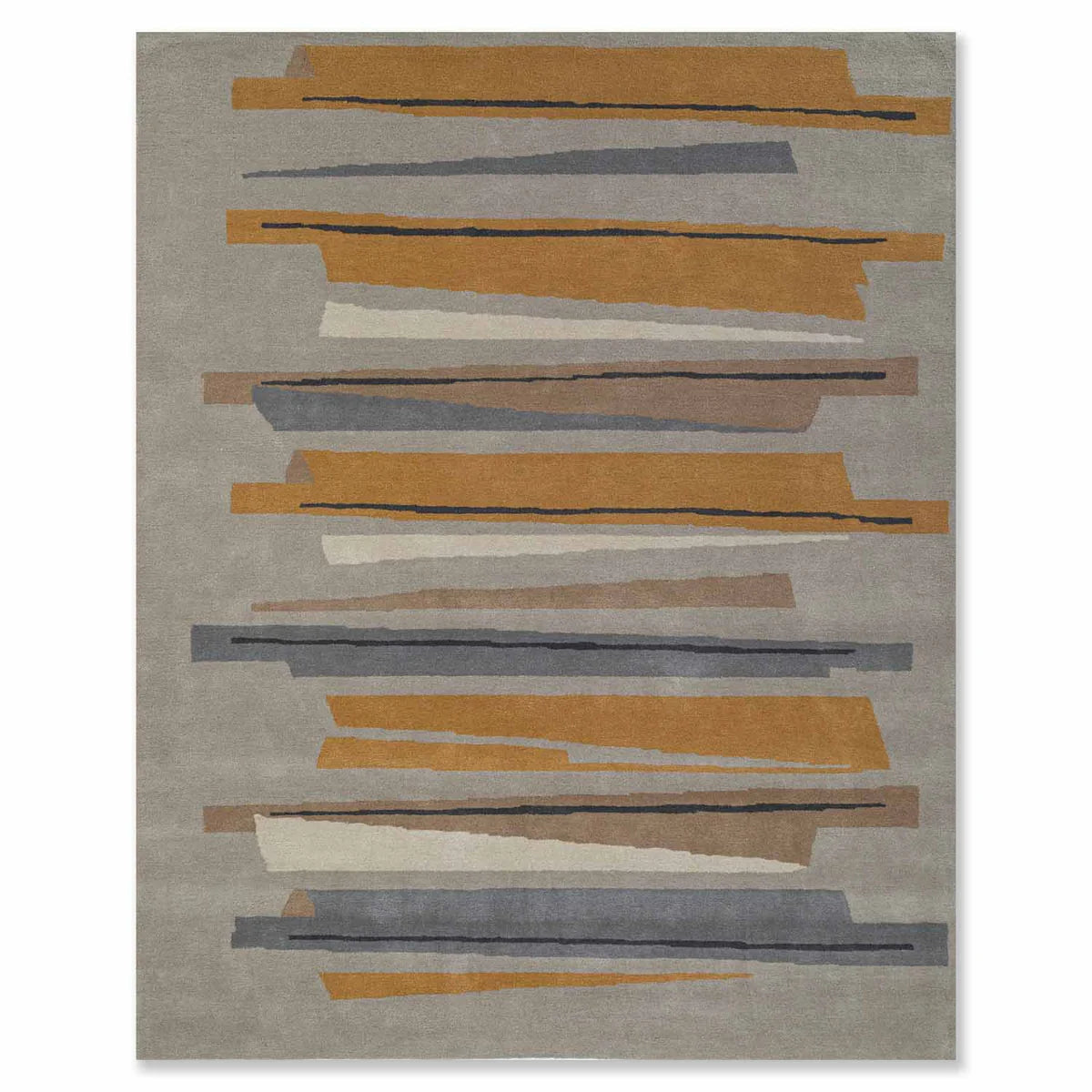 Millie Abstract Hand-Tufted Wool Rug - Image 2