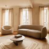 Mint Irregular Hand-Tufted Wool Rug - Image 3