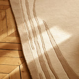 Mint Irregular Hand-Tufted Wool Rug - Image 4