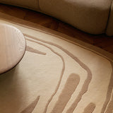 Mint Irregular Hand-Tufted Wool Rug - Image 5