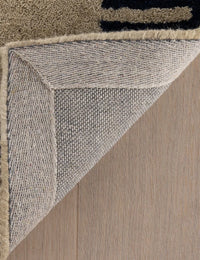Mira Tan Abstract Hand-Tufted Wool Rug - Image 3