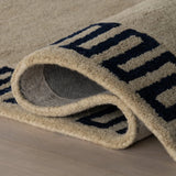 Mira Tan Abstract Hand-Tufted Wool Rug - Image 6