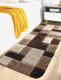 Mocha D Plush Shag Rug - Image 1