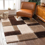 Mocha D Plush Shag Rug - Image 2