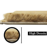Mocha Faux Rabbit Fur Rug - Image 6