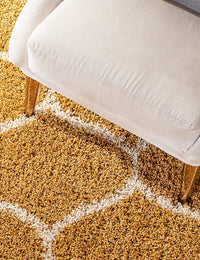 Morocco GOLD Retro Collection Plush Shag Rug - Image 7