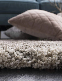Morocco GREY MULTI Retro Collection Plush Shag Rug - Image 6